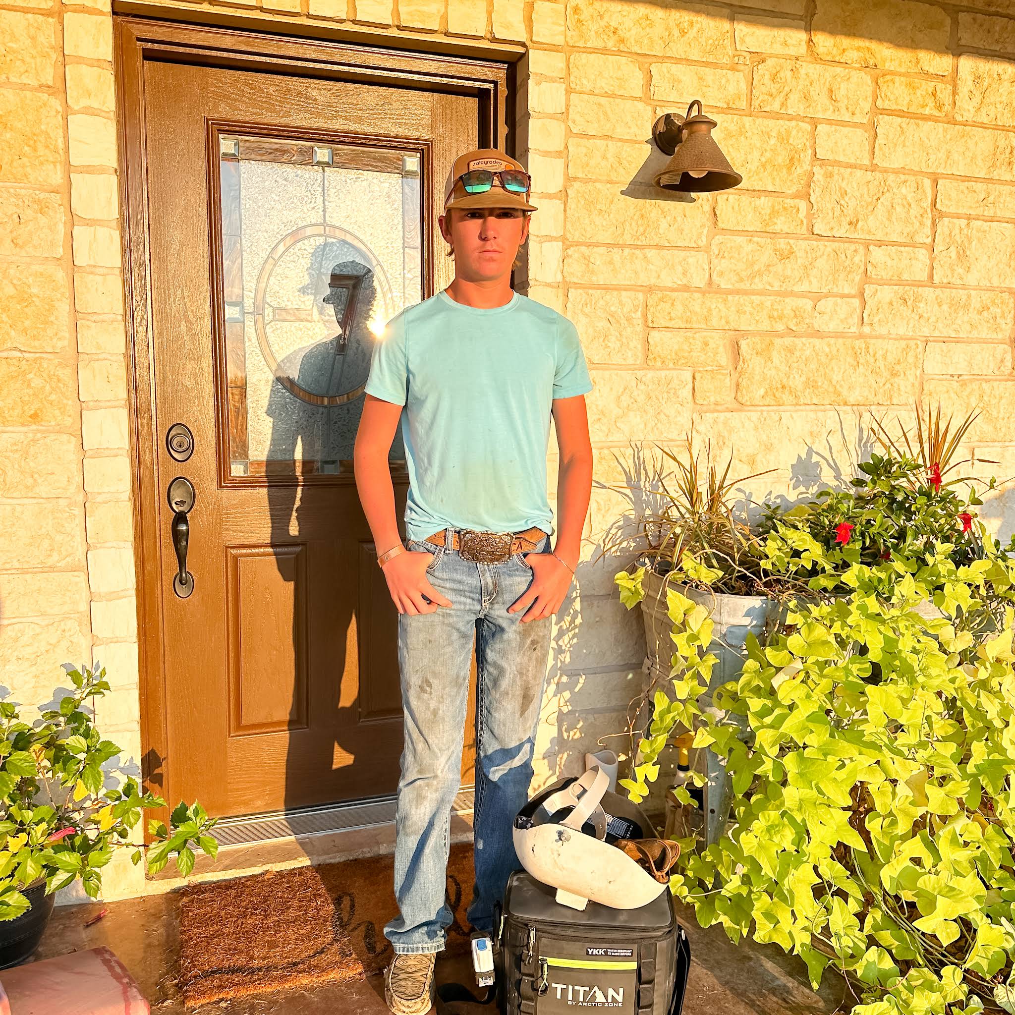 Post from Bar 7 Ranch