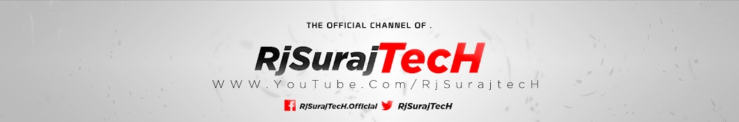 RjSurajTech Avatar channel YouTube 