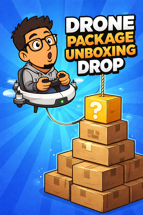 Drone Package Unboxing Drop — KhanFlicks — cover art