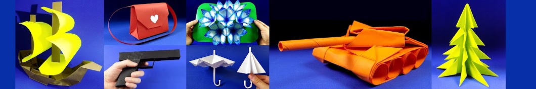 how to make origami YouTube channel avatar