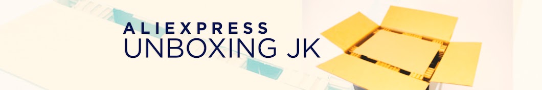 AliExpress Unboxing JK رمز قناة اليوتيوب