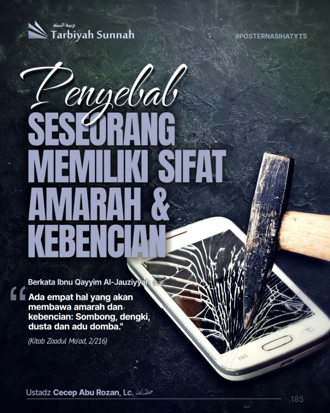 Penyebab Seseorang Memiliki Sifat Amarah & Kebencian