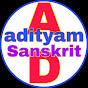 ADITYAM SANSKRIT logo