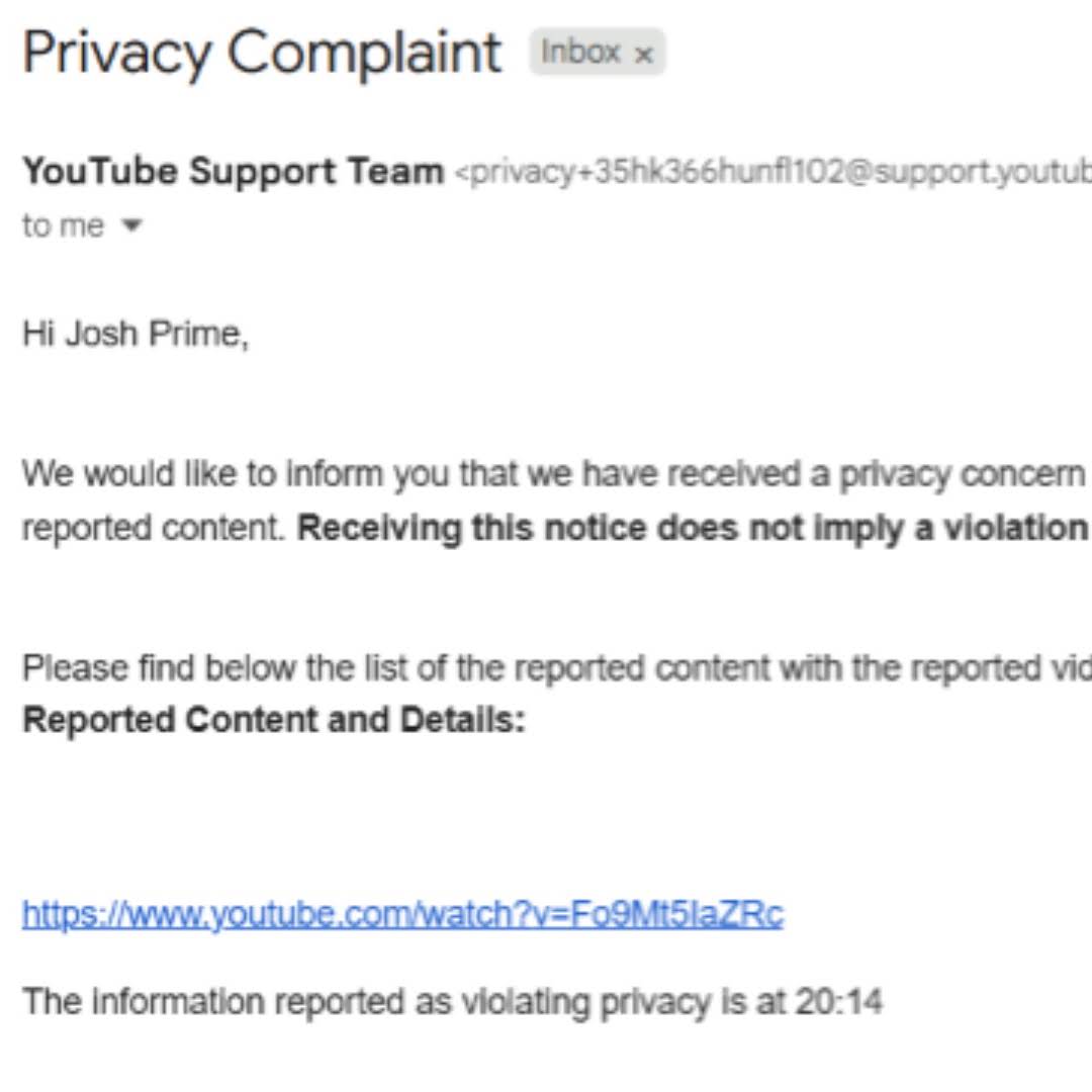 Post from Josh Prime 2