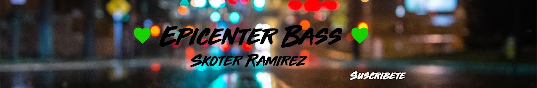 Skoter Ramirez Epicenter Bass YouTube channel avatar