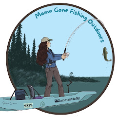 Mama Gone Fishing Outdoors