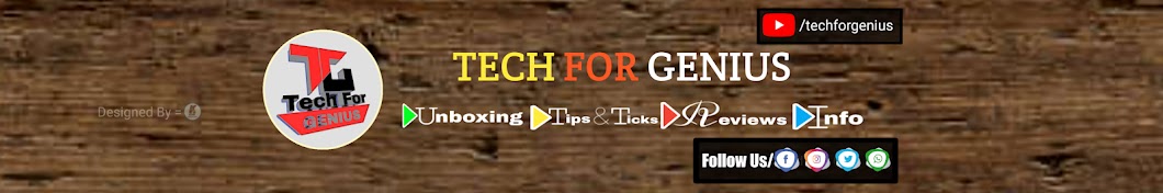 Tech for genius Avatar de canal de YouTube