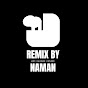 REMIX BY NAMAN  logo