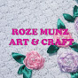 Roze Munz arts & crafts. logo