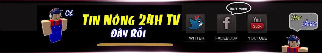 Tin NÃ³ng 24h TV YouTube kanalı avatarı