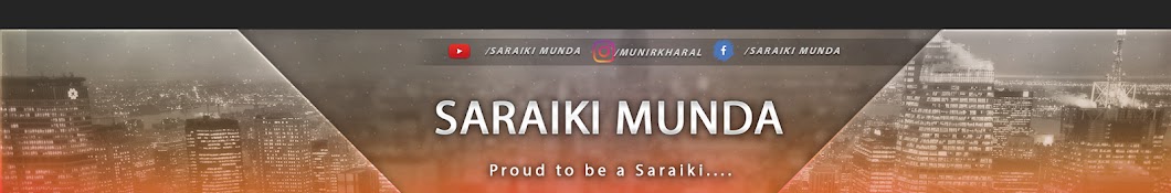 Saraiki Munda Avatar canale YouTube 
