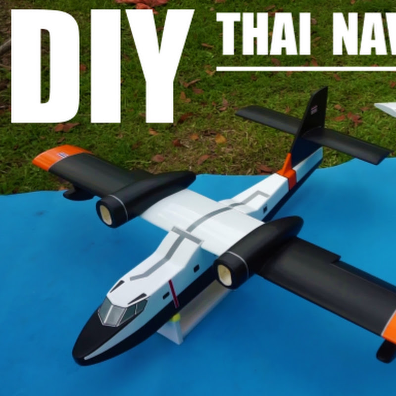 DIY RC PLANE by HOBBY VLOG FLITETEST [วัช บังเอิญ]