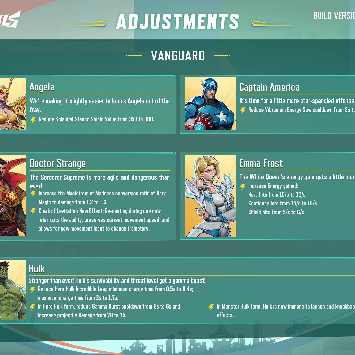 Post from Marvel Rivals