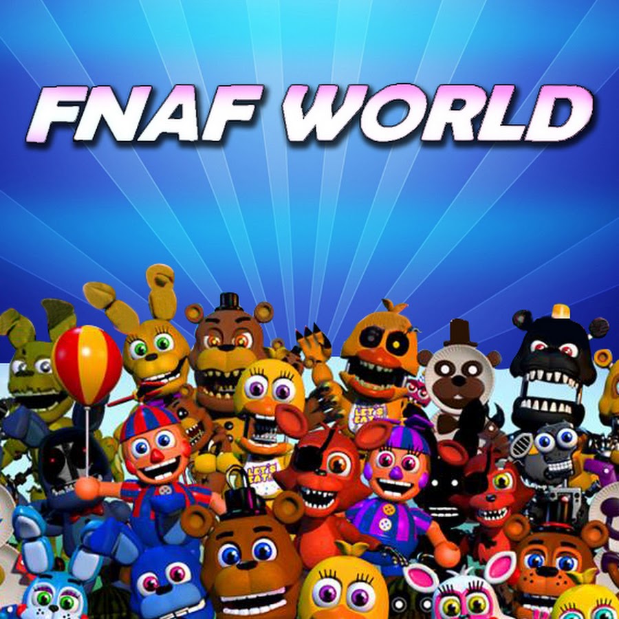 Фнаф ворлд на телефон. ФНАФ ворлд Фредди. FNAF World игра. FNAF World Постер. ФНАФ ворлд 2.