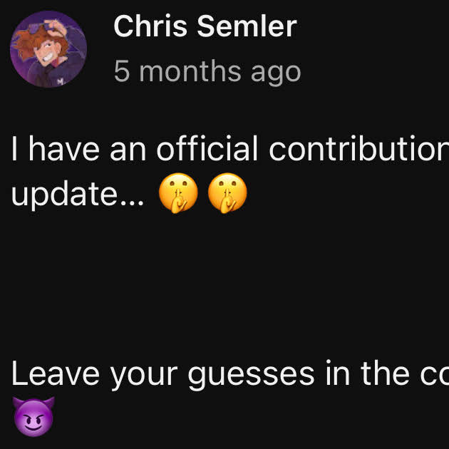 Post from Chris Semler