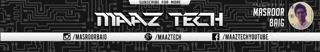 MaazTech YouTube 频道头像