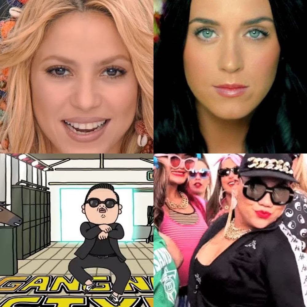 Les chansons qui ont eu 1 milliards de vue