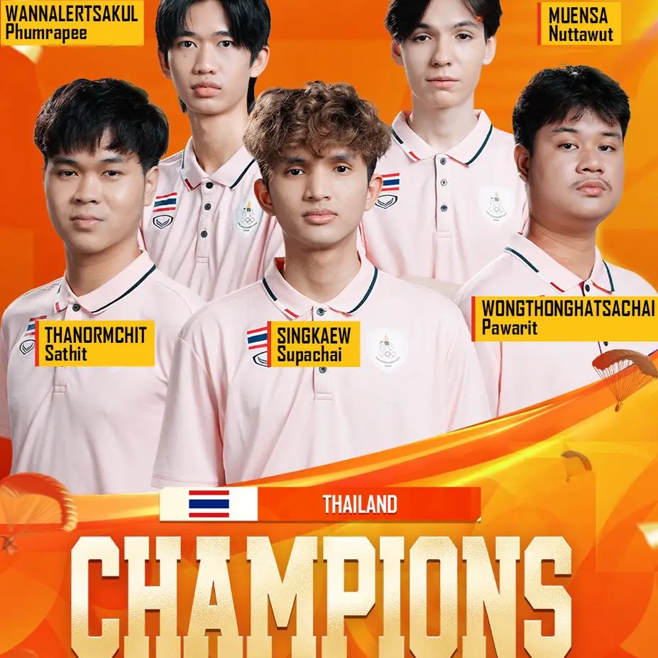 News: PUBG MOBILE agli Asian Games 2026: la Thailandia conquista la medaglia d’oro 🏆🔥