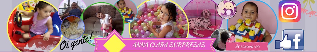 Anna Clara Surpresas YouTube 频道头像