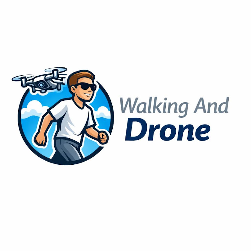 Walking And Drone Travel Europe