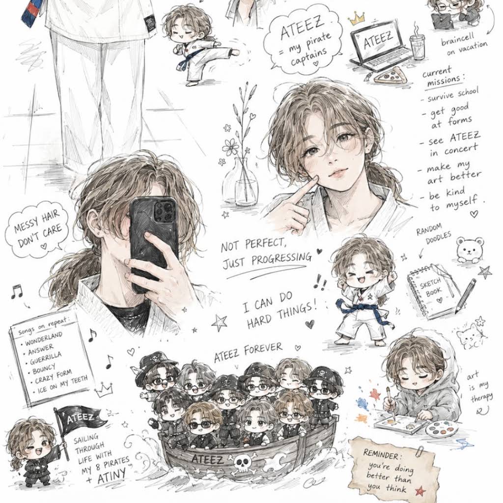 コレクション Ateez Drawing YouTube