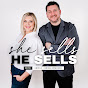 SHE SELLS HE SELLS with Krista + Brian Demcher logo