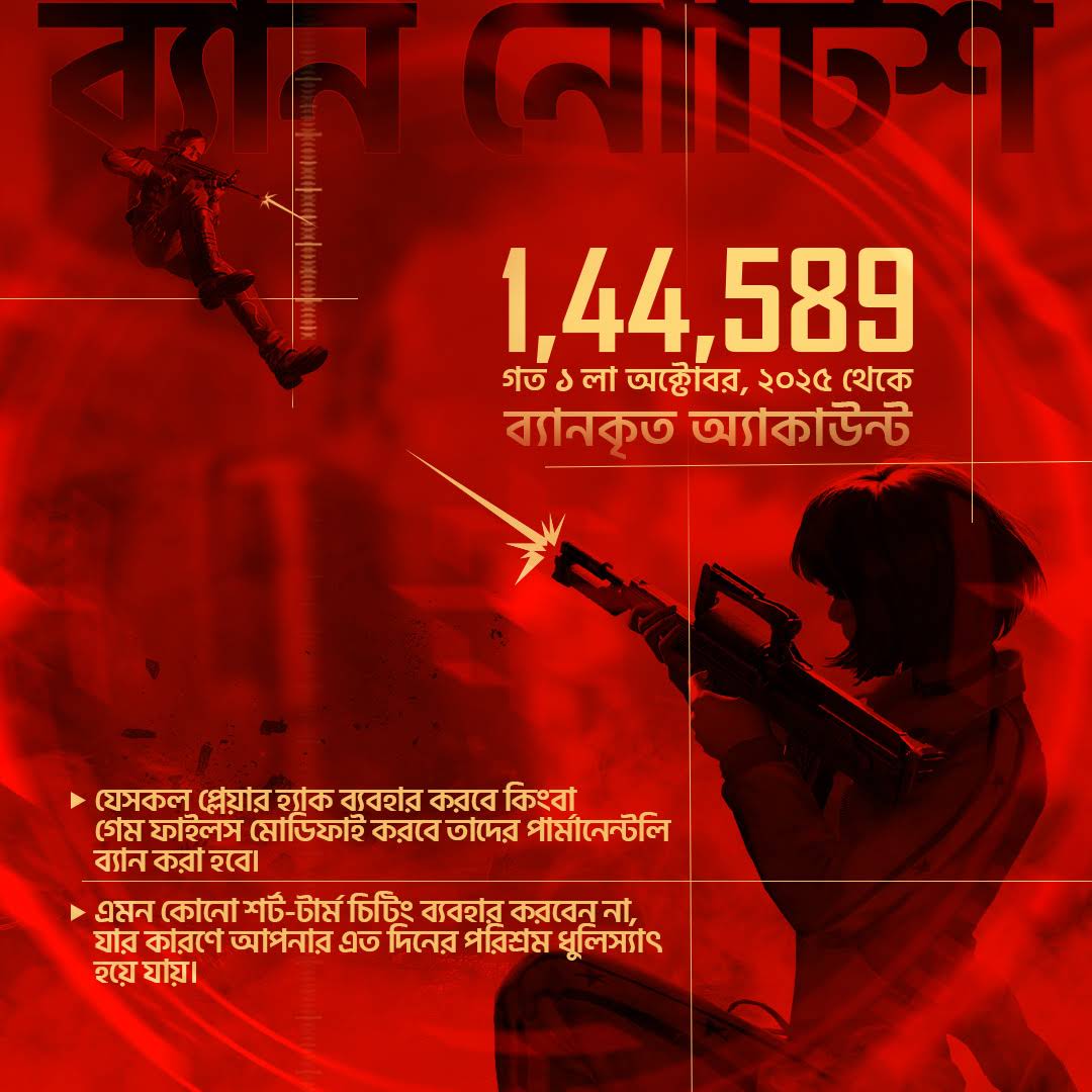 Post from Garena Free Fire Bangladesh