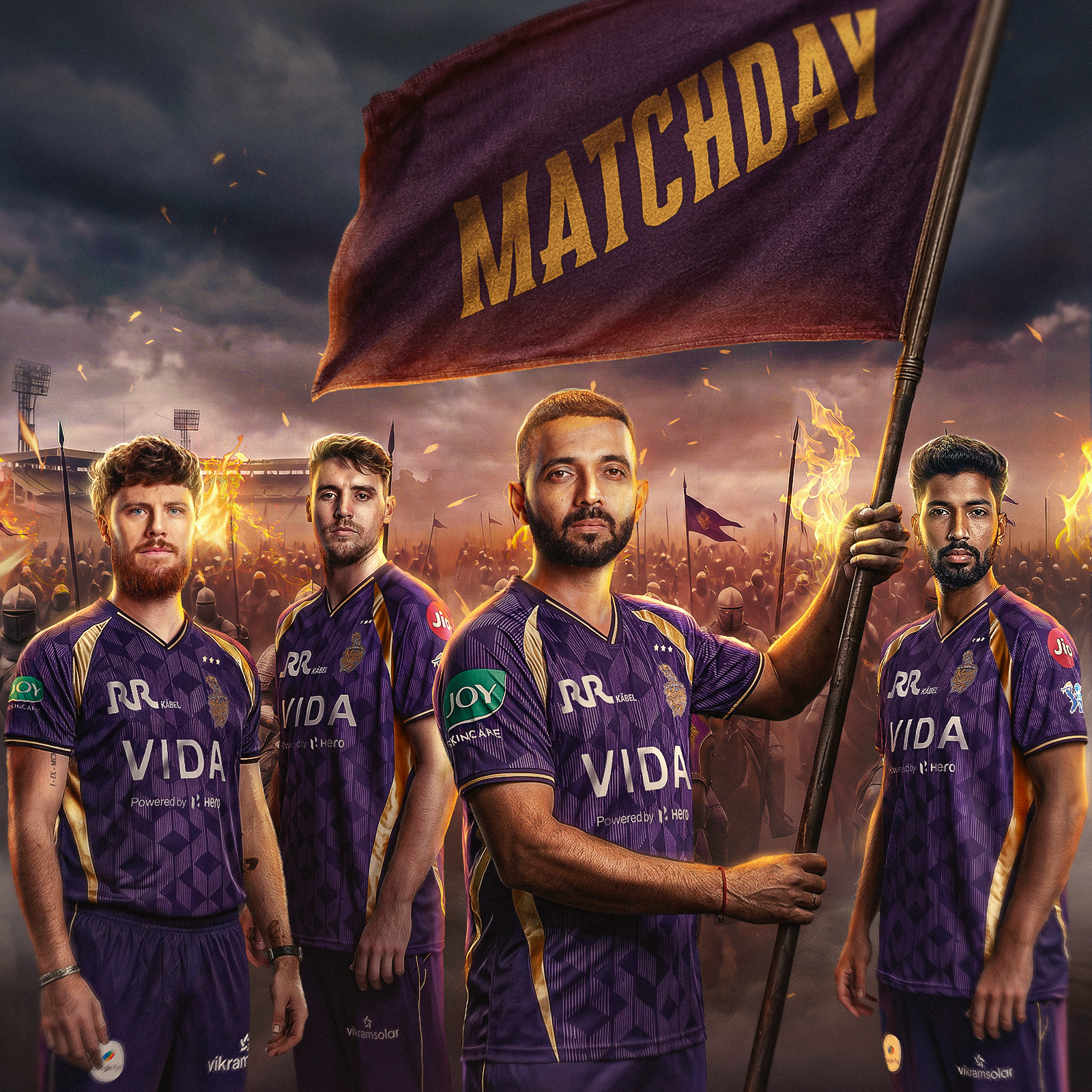 Post from Kolkata Knight Riders