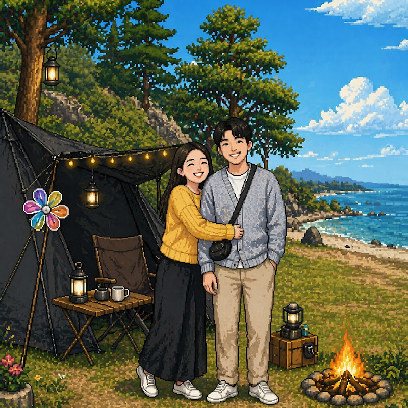 캠핑왔규영