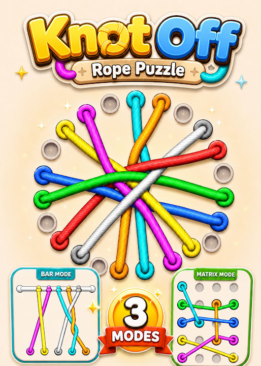 Knot Off: Rope Puzzle — cover art