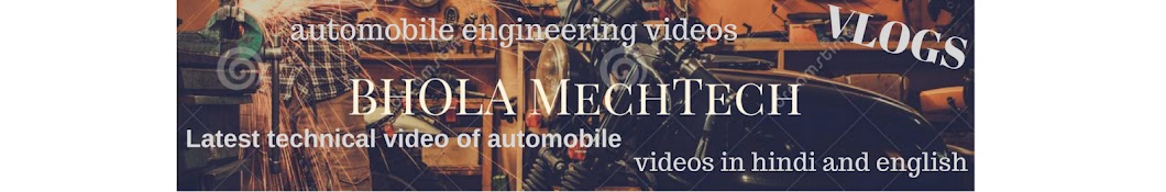 BHOLA MechTech Avatar canale YouTube 