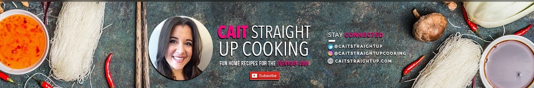Cait Straight Up Cooking YouTube channel avatar