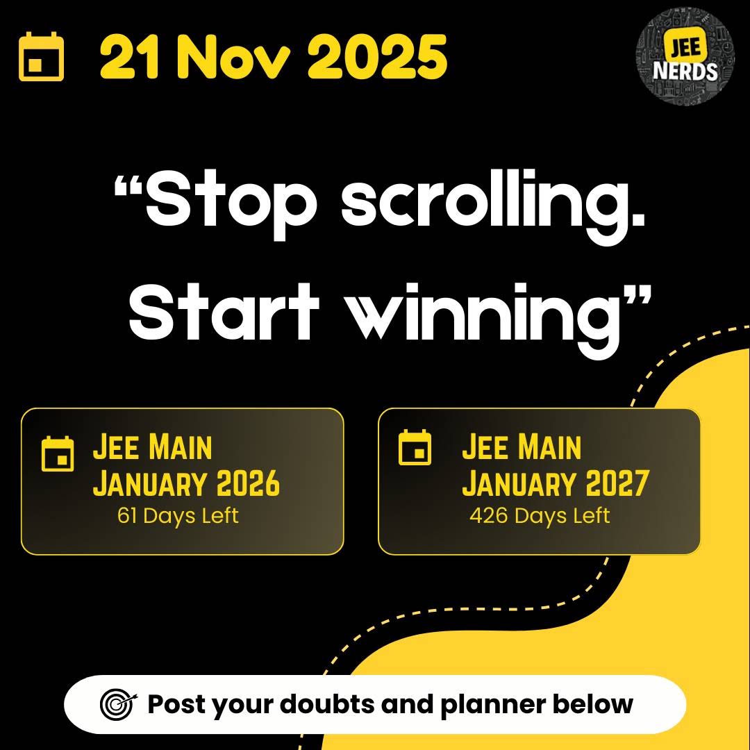 Post from JEE Nerds