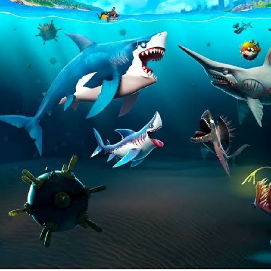 Hungry shark world