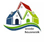 Wooden housework logo