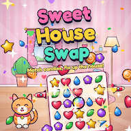 Sweet House Swap: Match-3 Home icon