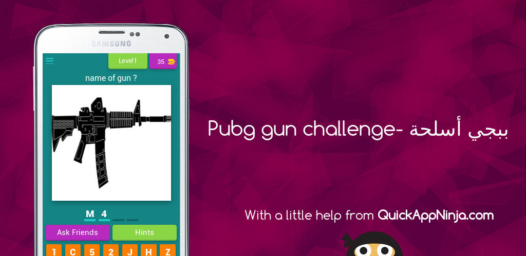Wow Perle Kan beregnes Guess Pubg Guns APK download for Android | Emadkhalaf