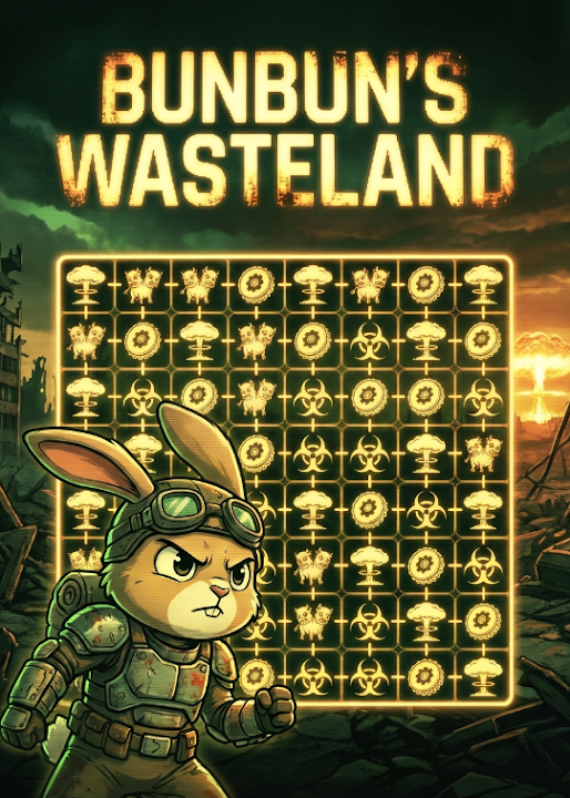 Match 3 BunBun's Wasteland — cover art