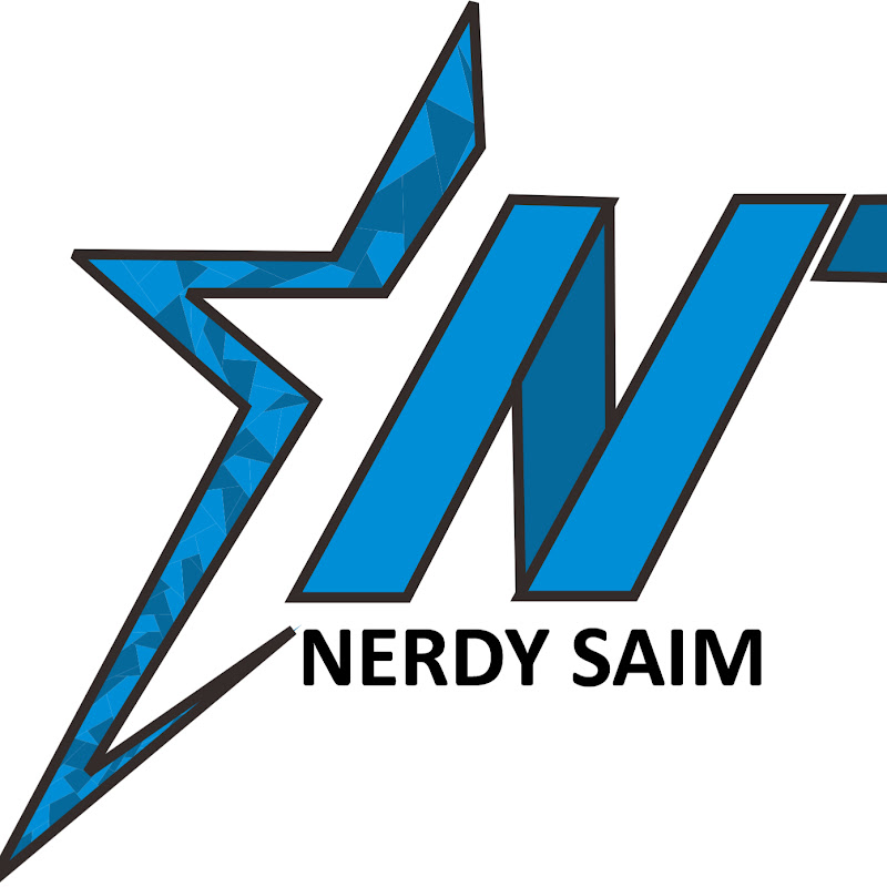 Nerdy Saim Logo