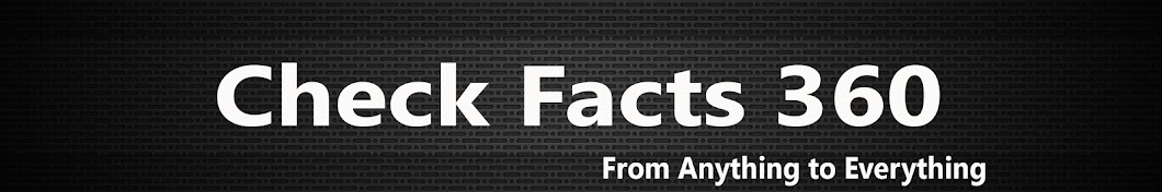 Check Facts 360 YouTube channel avatar