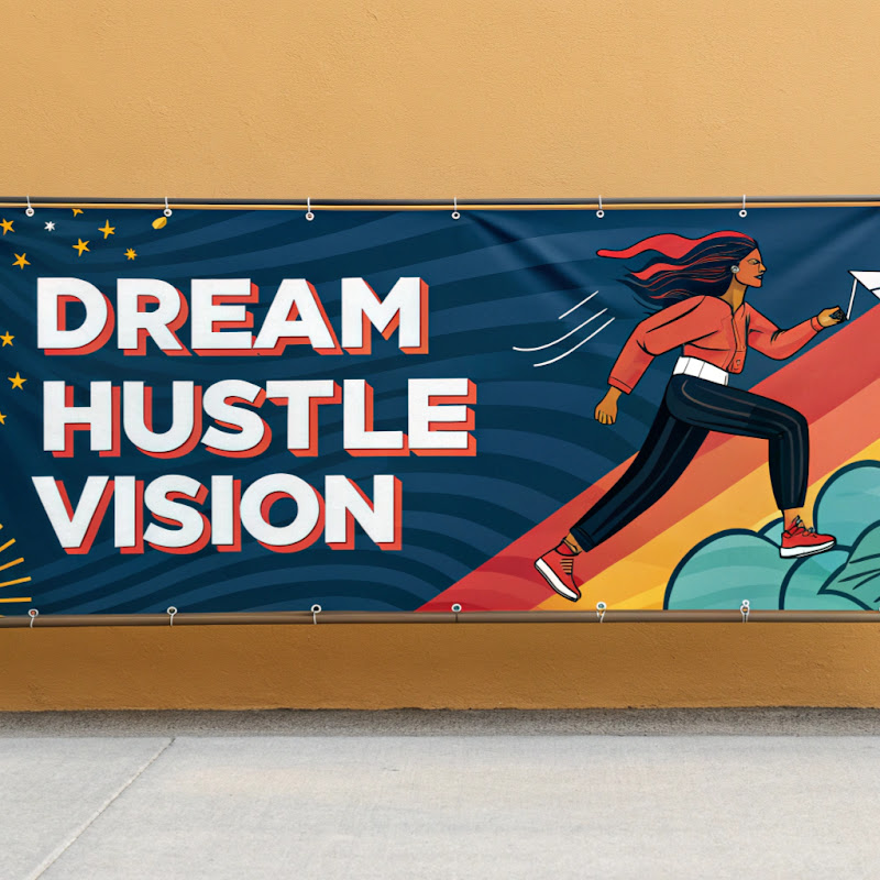 DREAM HUSTLE VISION Logo