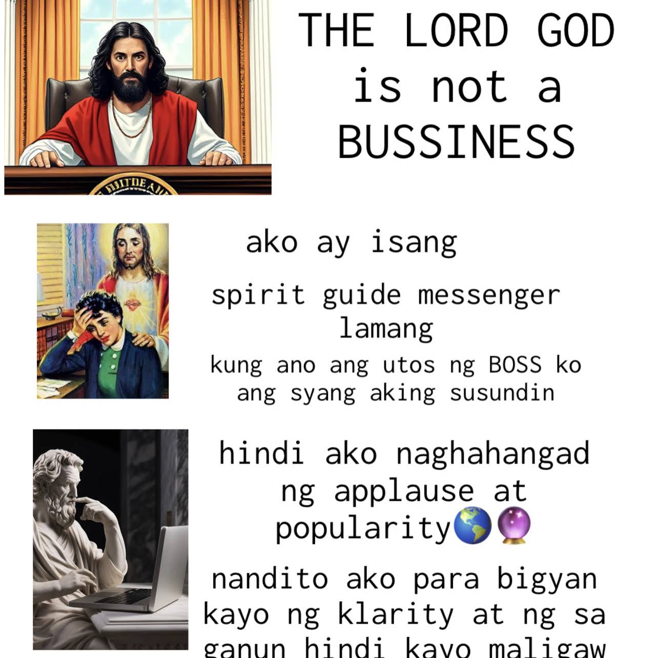 Post from Spirit Guide Messenger