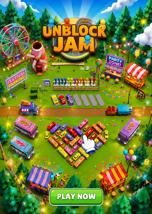 Unblock Jam: Bus Puzzle Rush — cover art