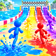 Watercolor Race : Splash & Win icon