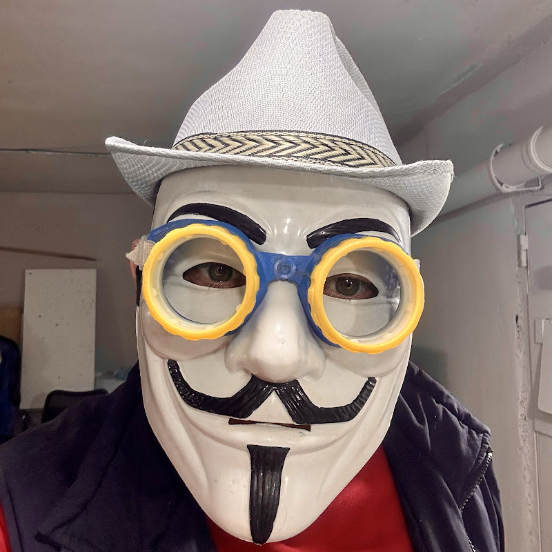 Man Stuck on His Head Logo