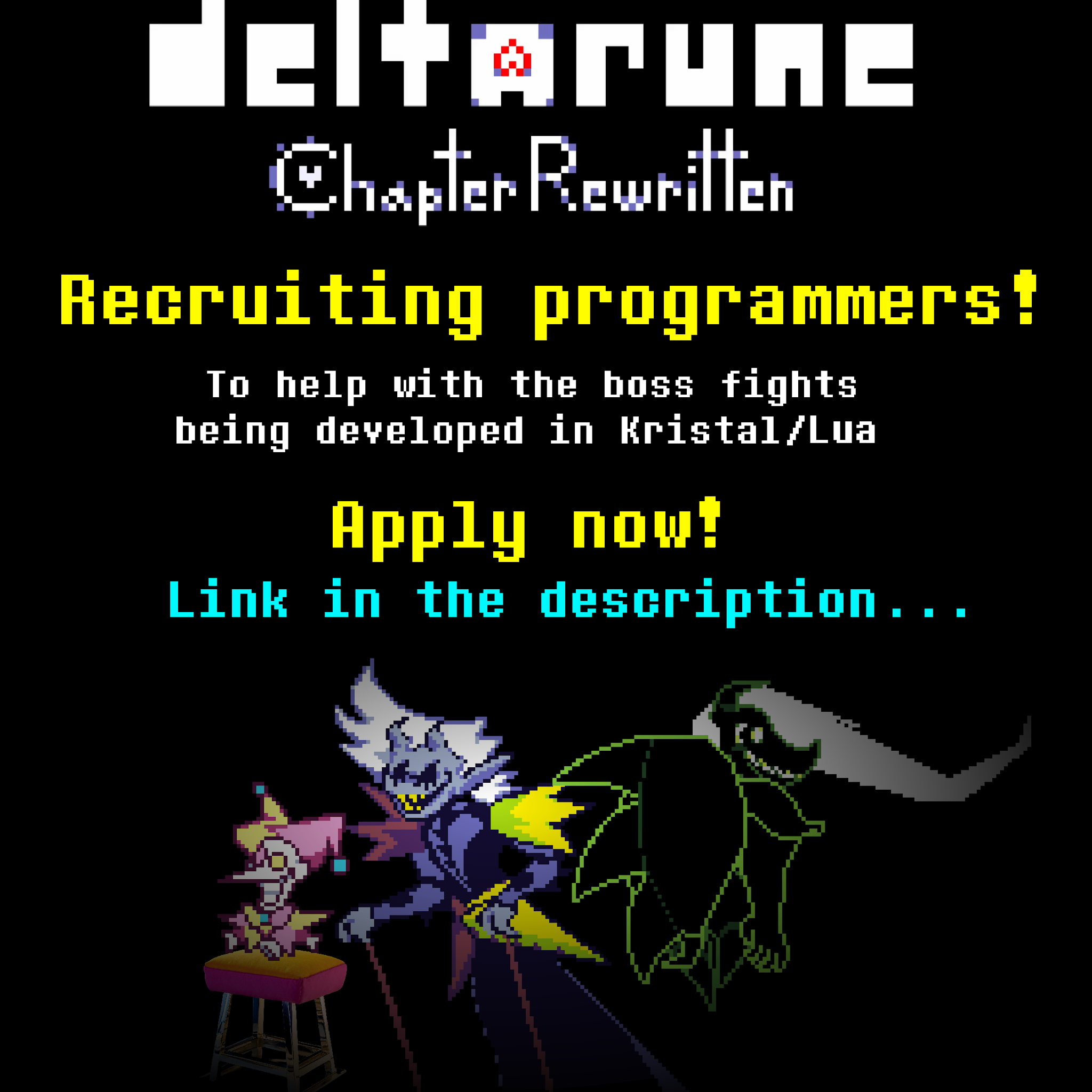 Post from DELTARUNE: Chapter Rewritten