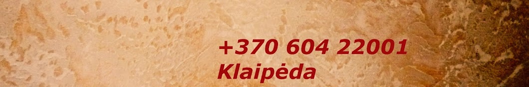 SienÅ³ dekoravimas Klaipeda YouTube-Kanal-Avatar