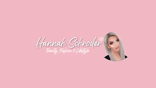 «Hannah Schroder» youtube banner
