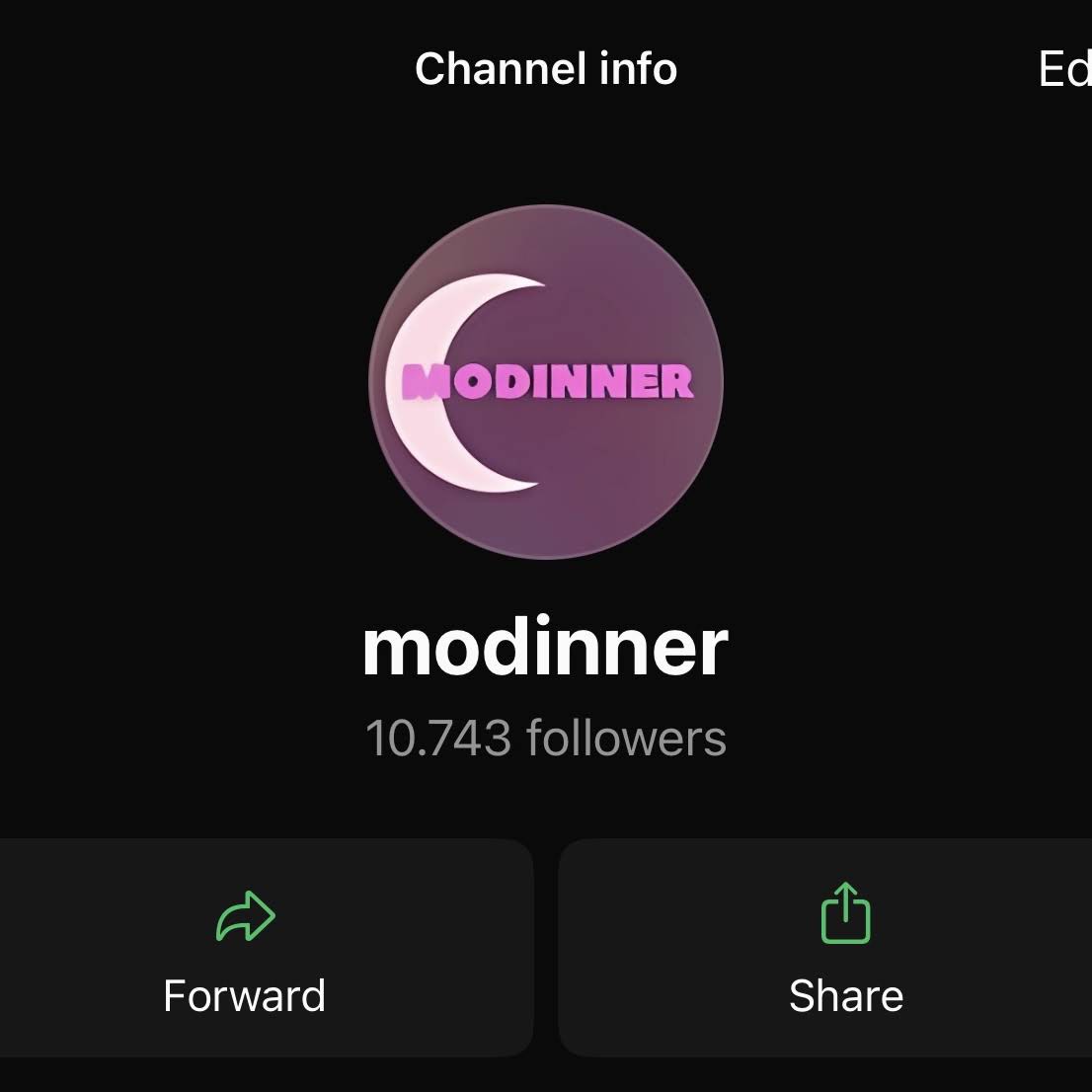Post from modinner