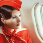 Beautiful Air Hostess logo